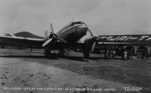 Avião no Aeroporto de Itajaí