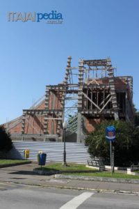 Igreja do São Judas sendo reconstruída